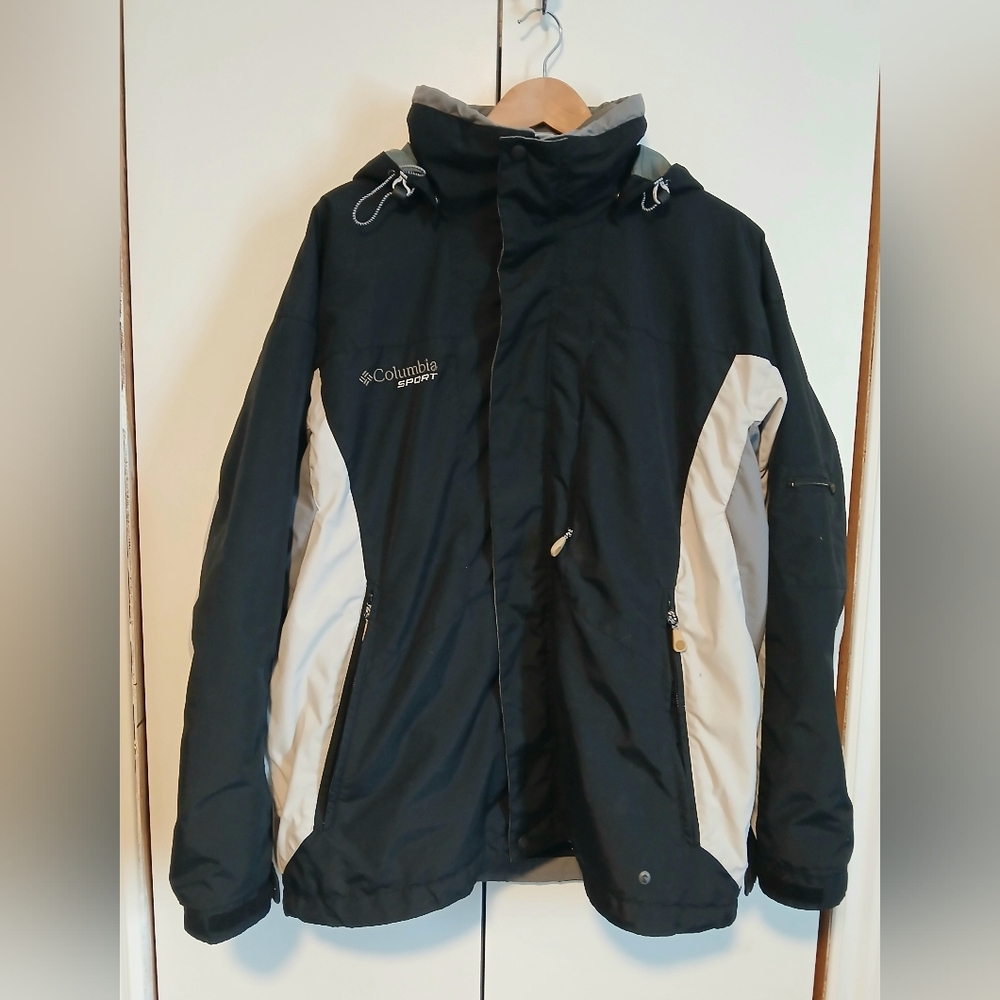 Columbia Sport Men’s Large 3-in-1 Winter Jacket Vintage Y2K Removable Liner Hood